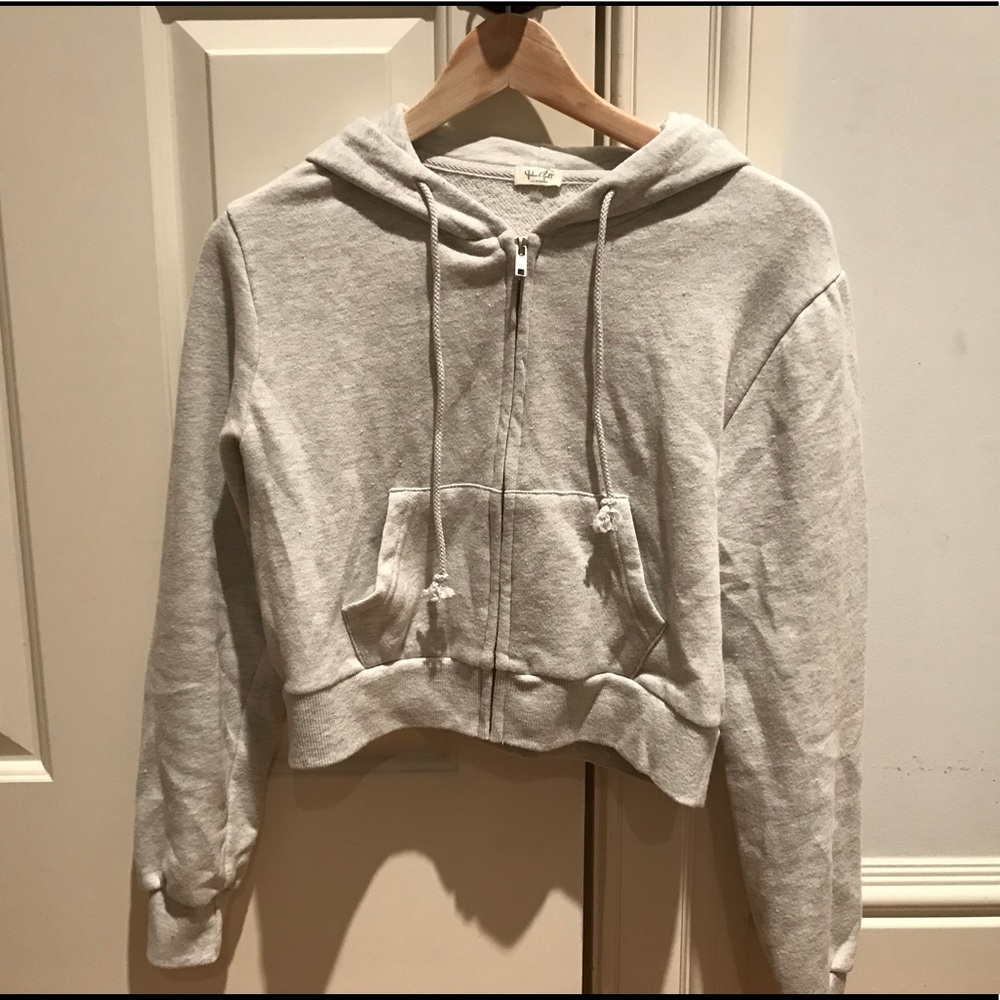 Brandy Melville “crystal hoodie” NEVER WORN